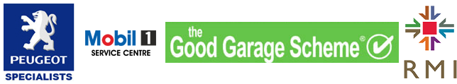 Peugeot Specialists. Mobil 1. GoodGarageScheme Approved. RMI Certified.